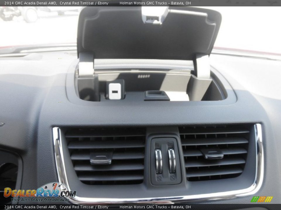 2014 GMC Acadia Denali AWD Crystal Red Tintcoat / Ebony Photo #14