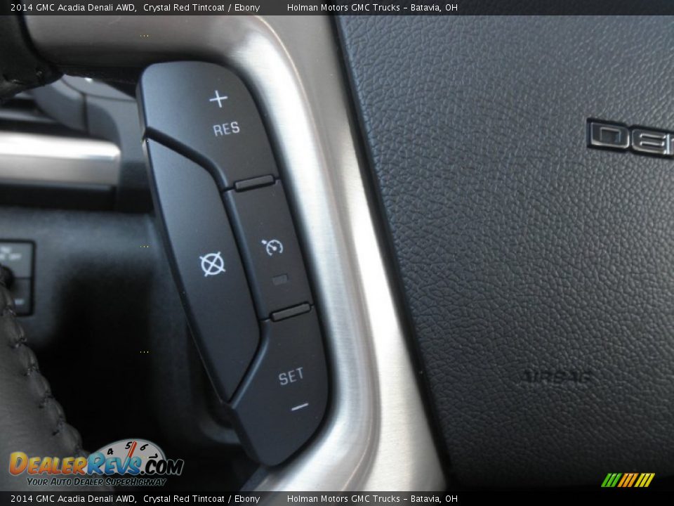 Controls of 2014 GMC Acadia Denali AWD Photo #18