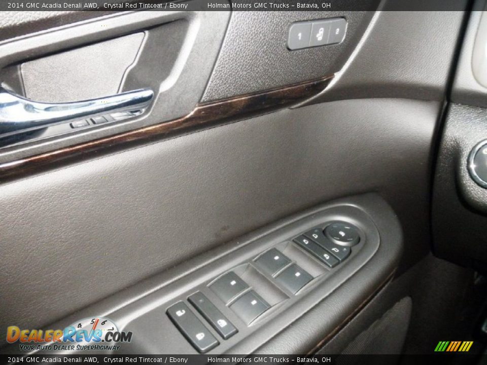 Controls of 2014 GMC Acadia Denali AWD Photo #20