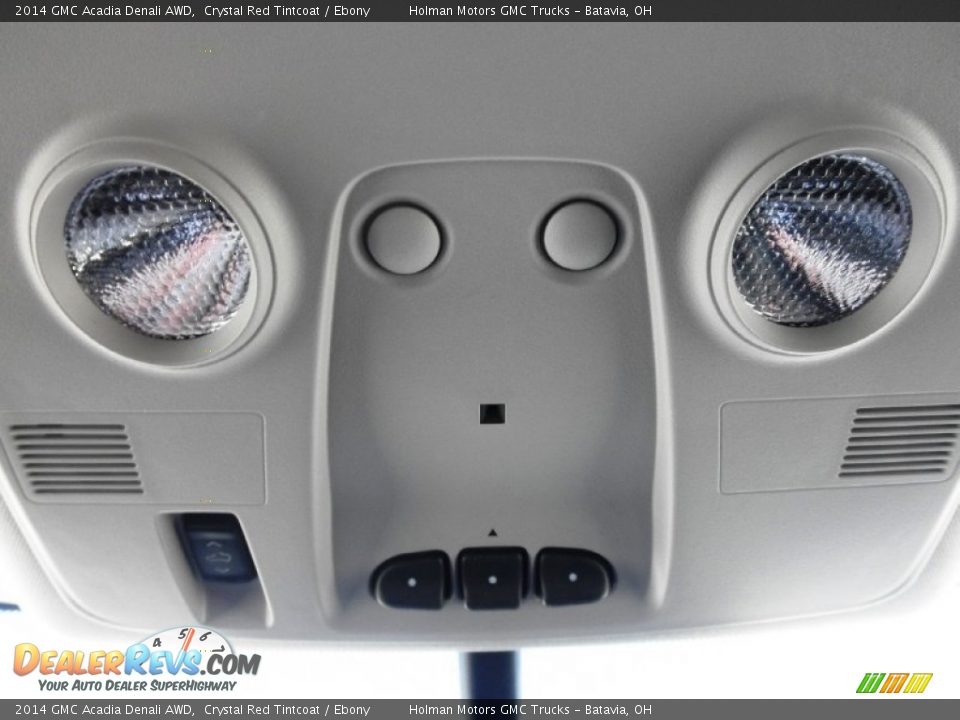 2014 GMC Acadia Denali AWD Crystal Red Tintcoat / Ebony Photo #22