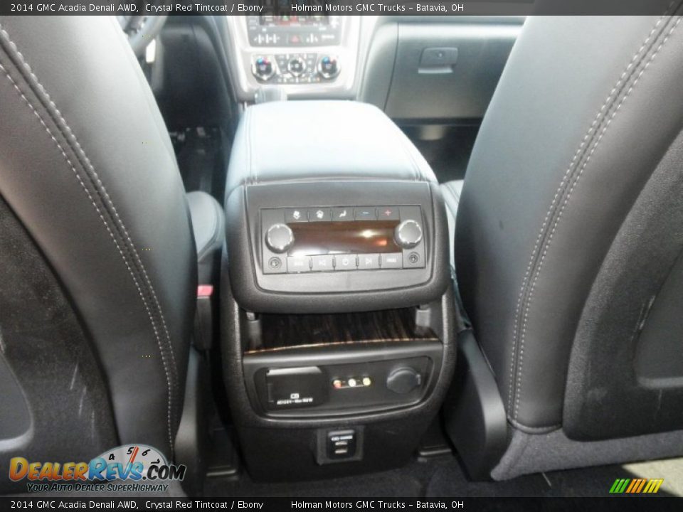 2014 GMC Acadia Denali AWD Crystal Red Tintcoat / Ebony Photo #25