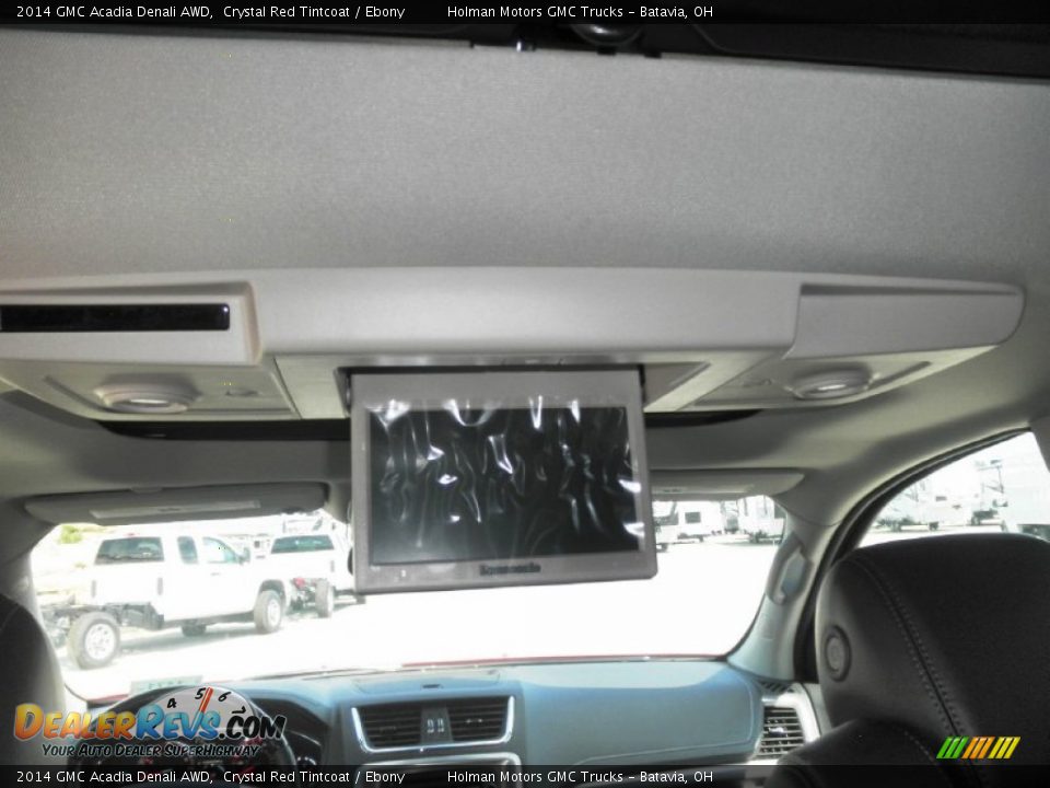2014 GMC Acadia Denali AWD Crystal Red Tintcoat / Ebony Photo #26
