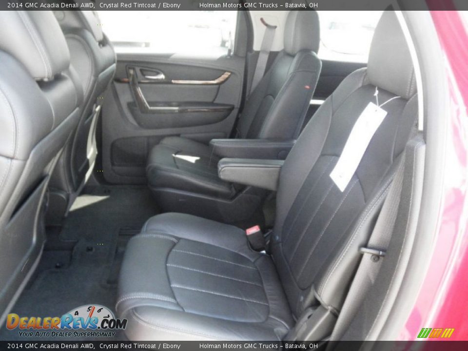 Rear Seat of 2014 GMC Acadia Denali AWD Photo #27