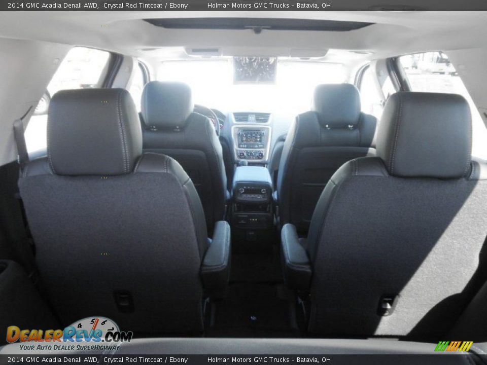 2014 GMC Acadia Denali AWD Crystal Red Tintcoat / Ebony Photo #31