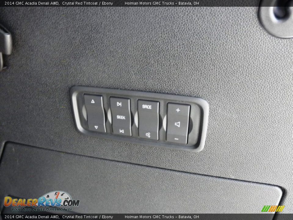 2014 GMC Acadia Denali AWD Crystal Red Tintcoat / Ebony Photo #32