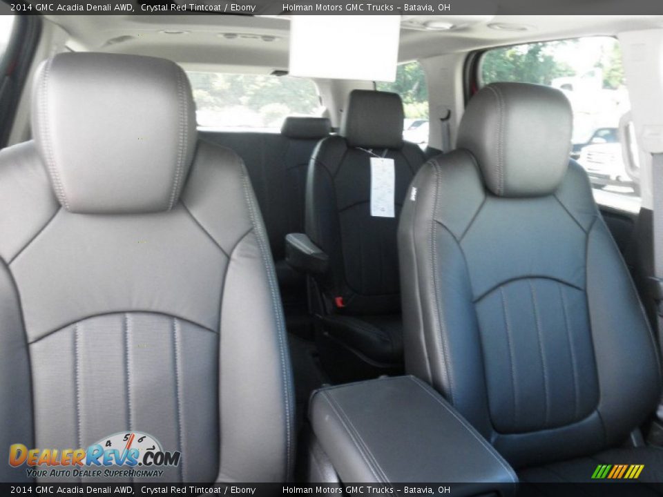 2014 GMC Acadia Denali AWD Crystal Red Tintcoat / Ebony Photo #36
