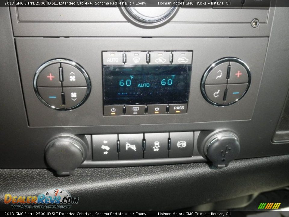 2013 GMC Sierra 2500HD SLE Extended Cab 4x4 Sonoma Red Metallic / Ebony Photo #9