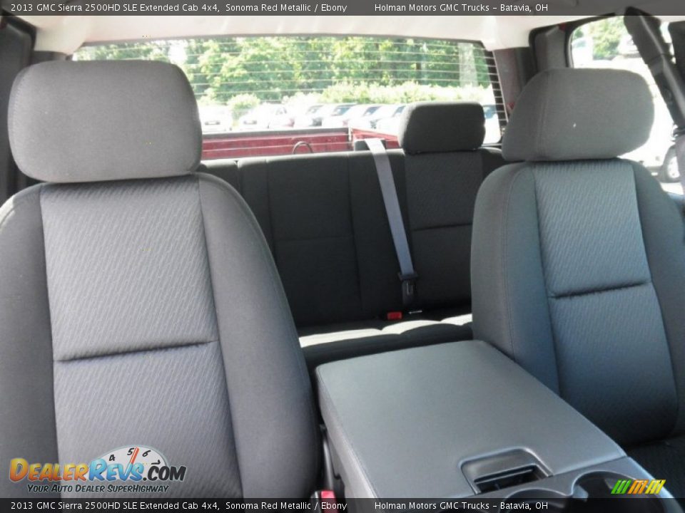 2013 GMC Sierra 2500HD SLE Extended Cab 4x4 Sonoma Red Metallic / Ebony Photo #26