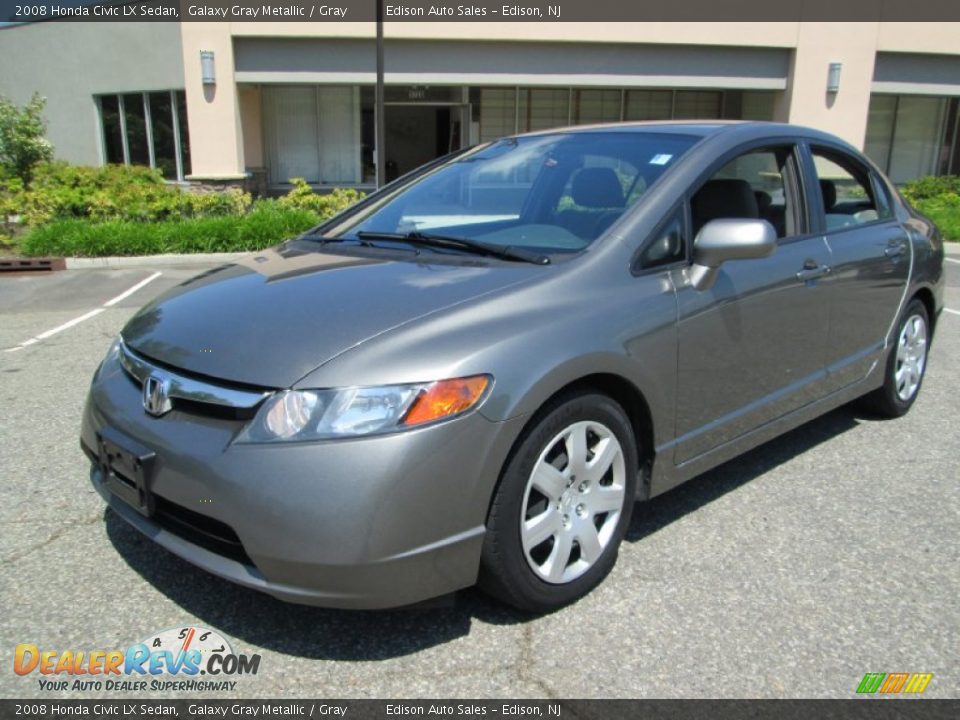 Front 3/4 View of 2008 Honda Civic LX Sedan Photo #2