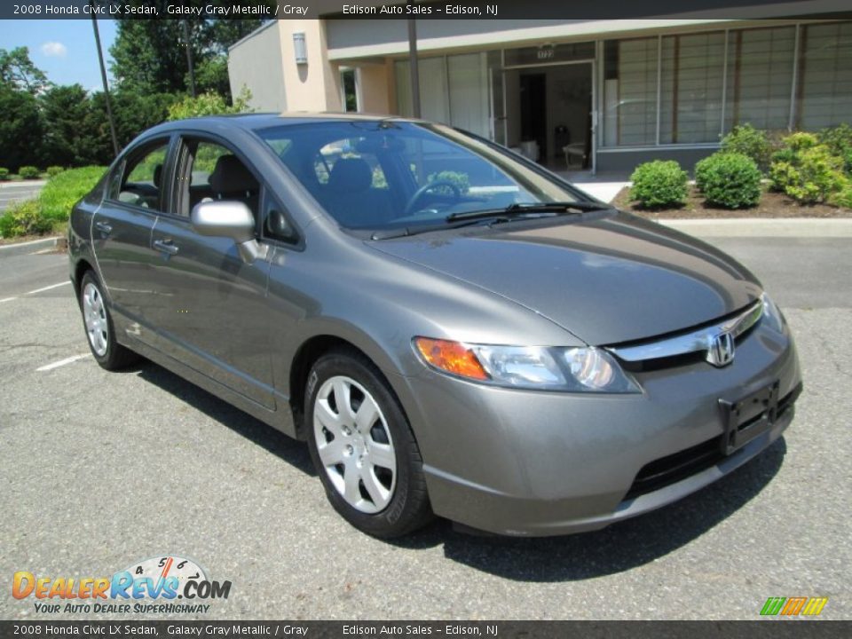 Front 3/4 View of 2008 Honda Civic LX Sedan Photo #11