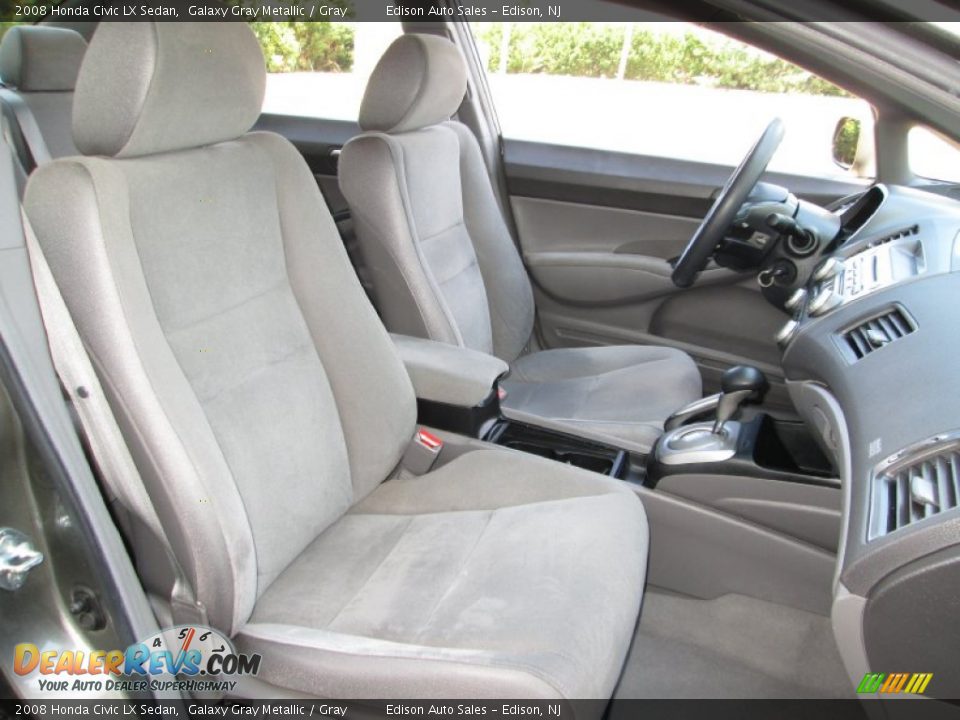 Front Seat of 2008 Honda Civic LX Sedan Photo #14