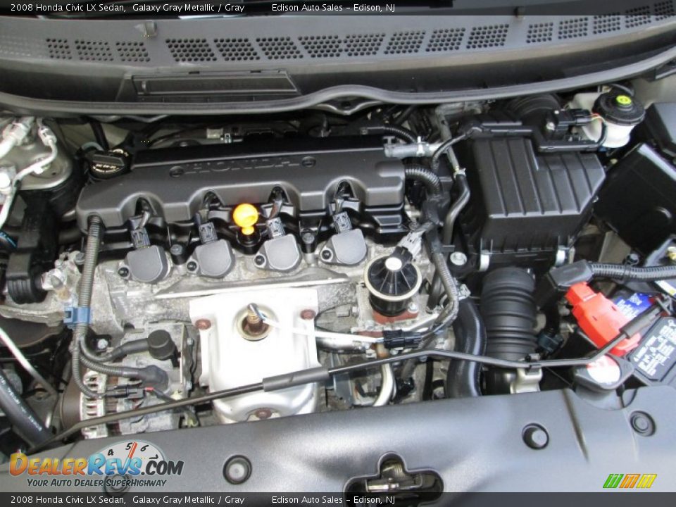 2008 Honda Civic LX Sedan 1.8 Liter SOHC 16-Valve 4 Cylinder Engine Photo #25