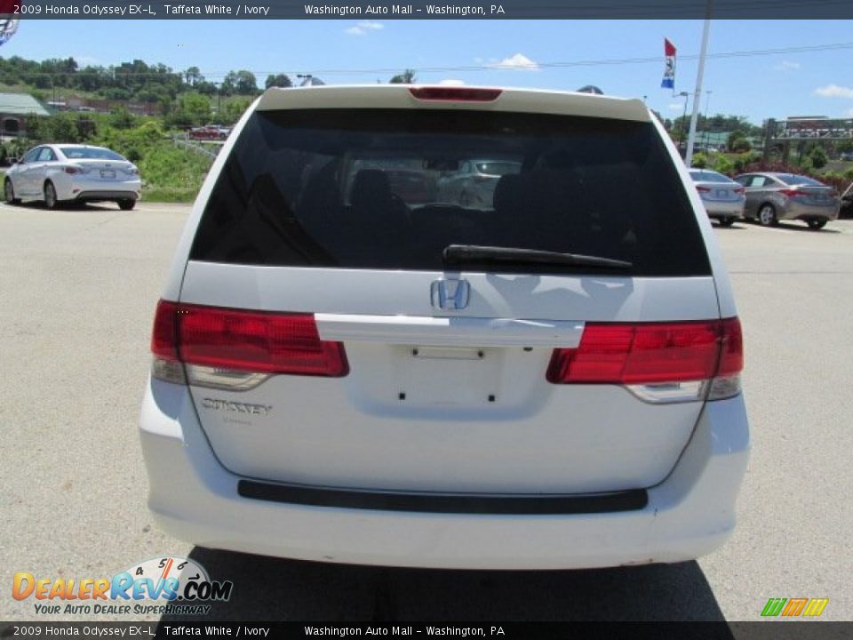 2009 Honda Odyssey EX-L Taffeta White / Ivory Photo #8