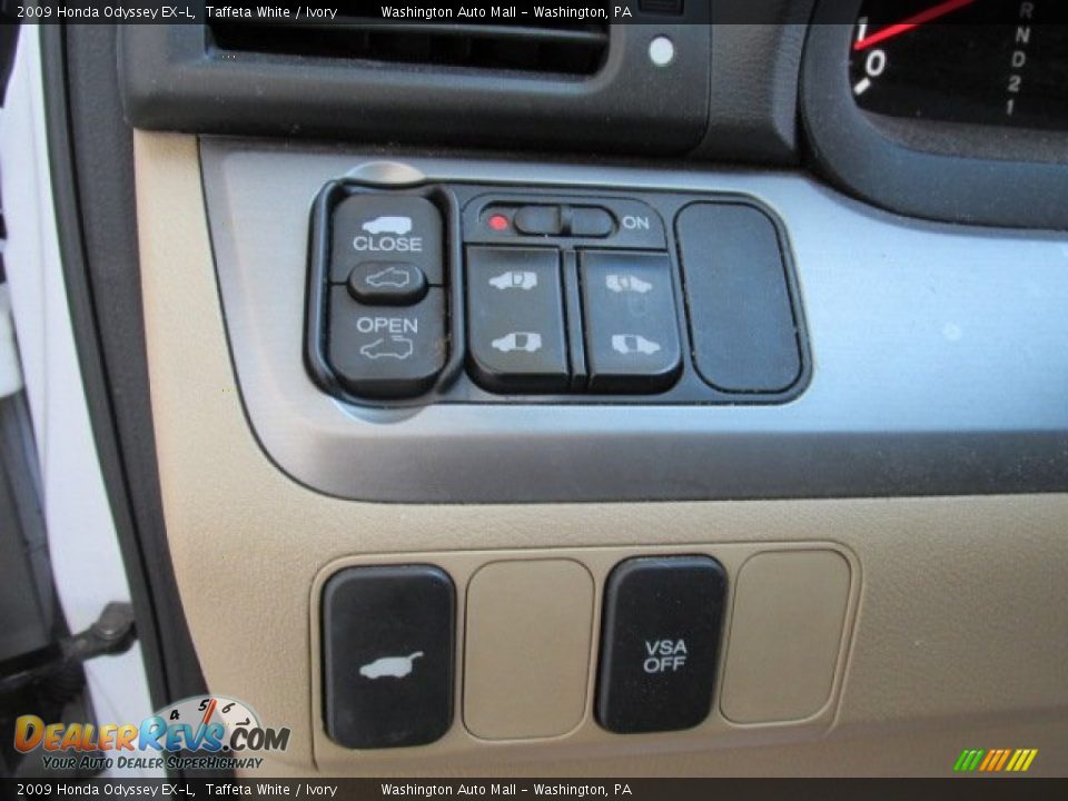 2009 Honda Odyssey EX-L Taffeta White / Ivory Photo #14