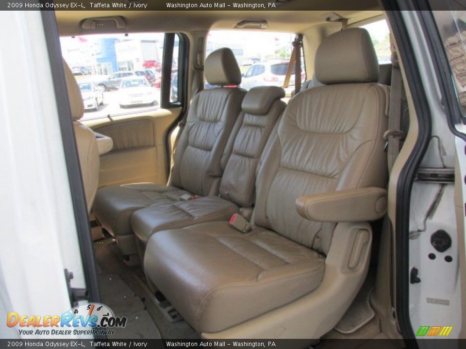 2009 Honda Odyssey EX-L Taffeta White / Ivory Photo #17
