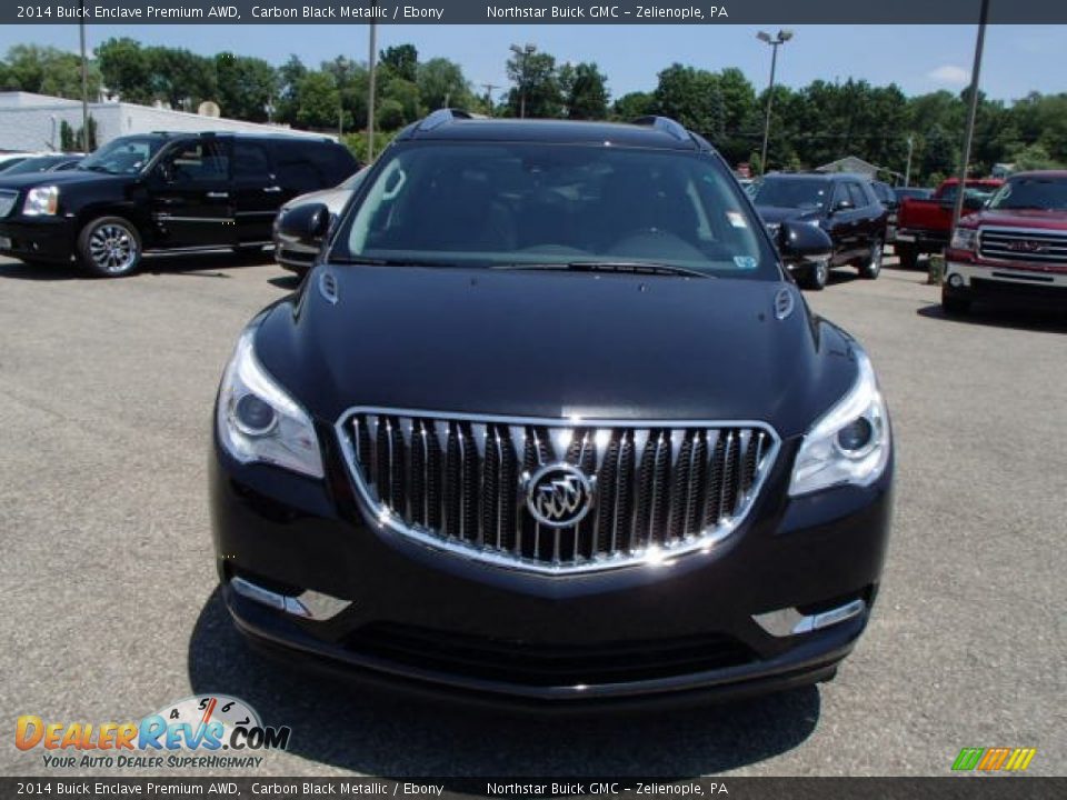 2014 Buick Enclave Premium AWD Carbon Black Metallic / Ebony Photo #3