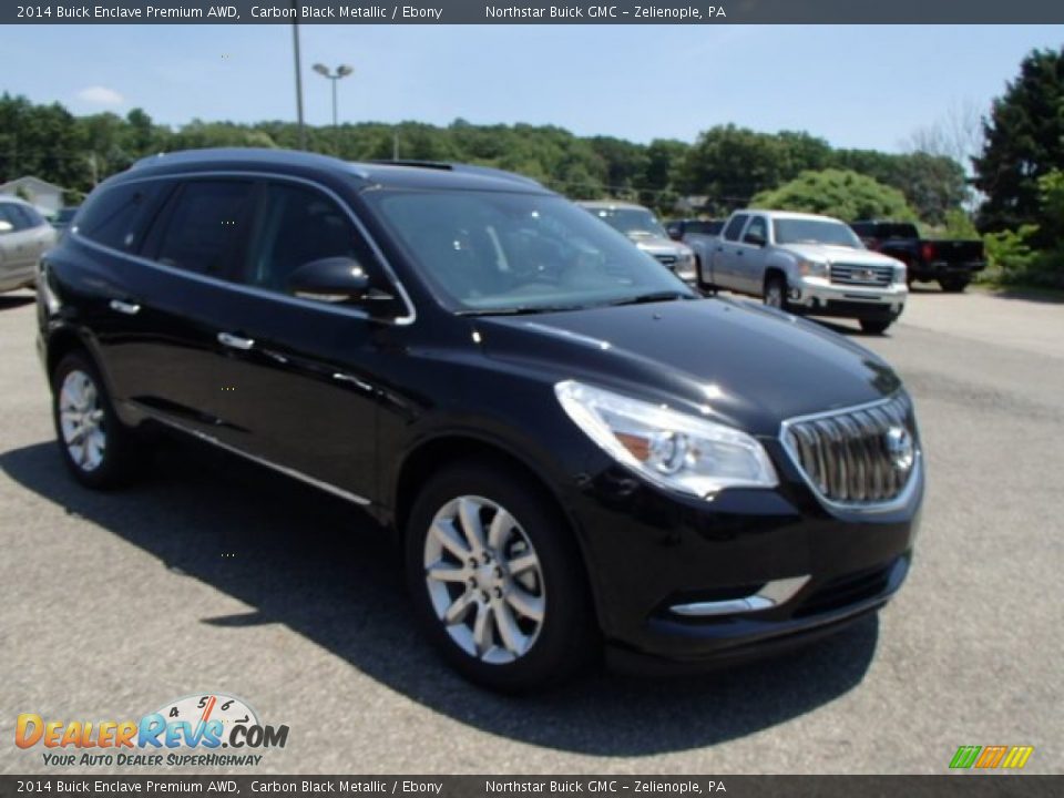 2014 Buick Enclave Premium AWD Carbon Black Metallic / Ebony Photo #4