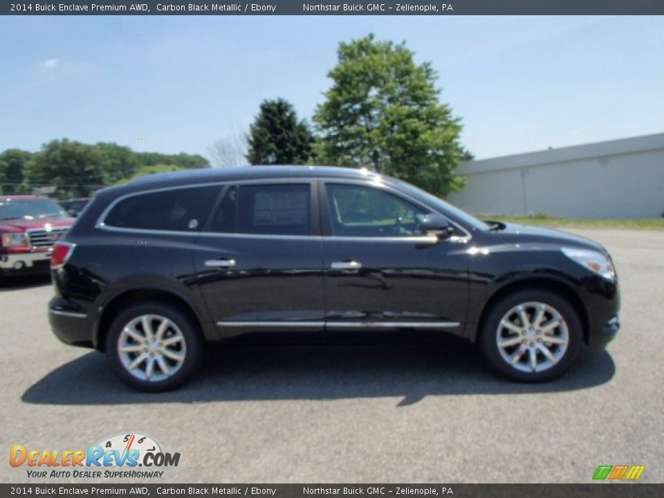2014 Buick Enclave Premium AWD Carbon Black Metallic / Ebony Photo #5