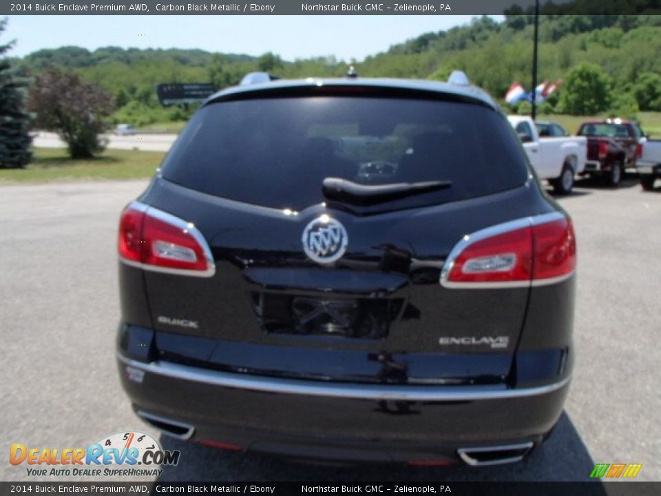 2014 Buick Enclave Premium AWD Carbon Black Metallic / Ebony Photo #7