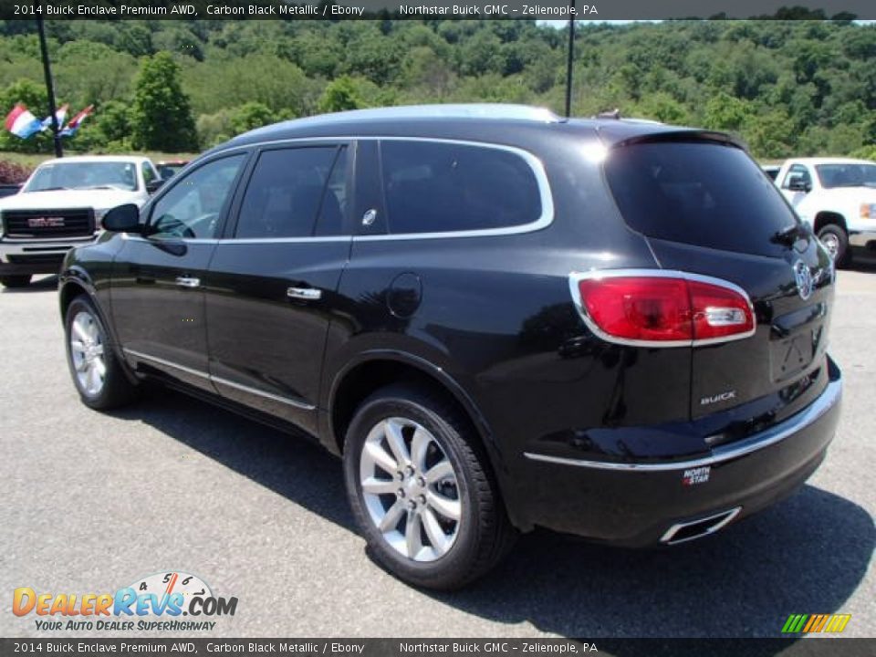 2014 Buick Enclave Premium AWD Carbon Black Metallic / Ebony Photo #8