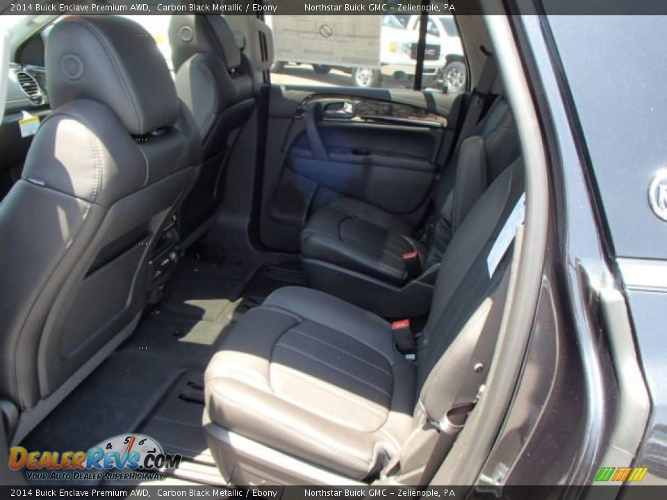 Rear Seat of 2014 Buick Enclave Premium AWD Photo #13