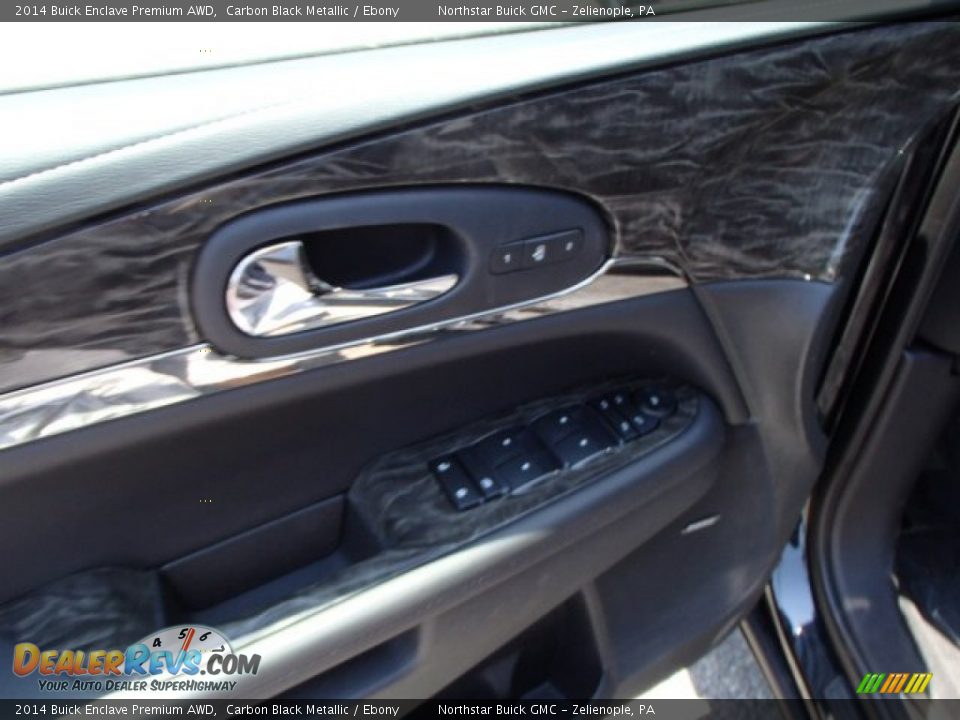 2014 Buick Enclave Premium AWD Carbon Black Metallic / Ebony Photo #15