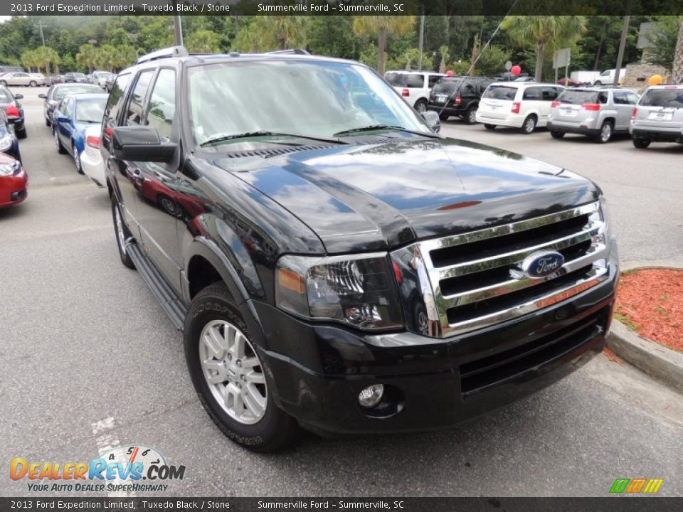 2013 Ford Expedition Limited Tuxedo Black / Stone Photo #1