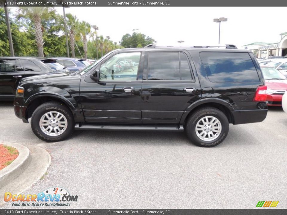 2013 Ford Expedition Limited Tuxedo Black / Stone Photo #2