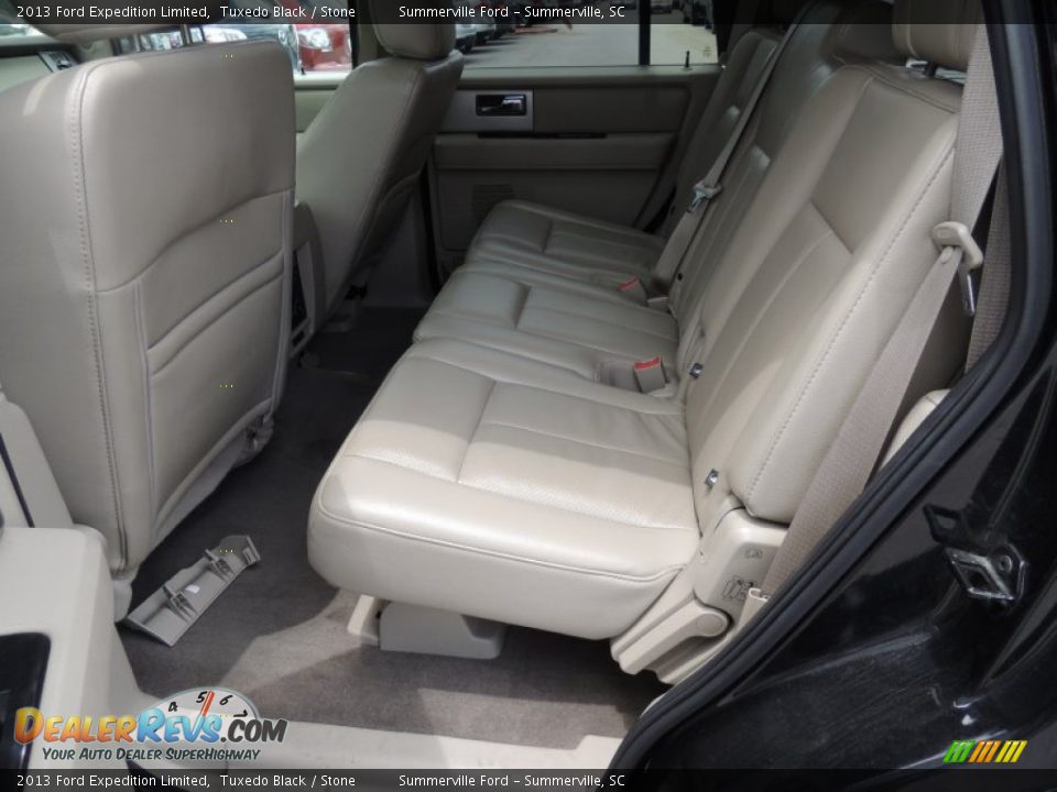 2013 Ford Expedition Limited Tuxedo Black / Stone Photo #7
