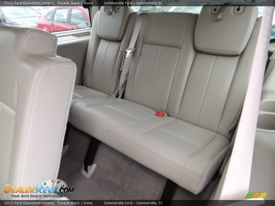 2013 Ford Expedition Limited Tuxedo Black / Stone Photo #9