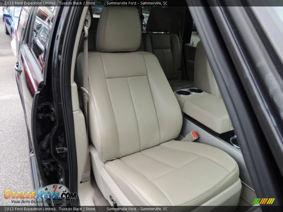 2013 Ford Expedition Limited Tuxedo Black / Stone Photo #11