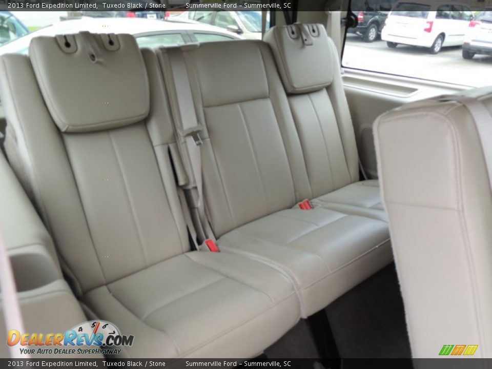 2013 Ford Expedition Limited Tuxedo Black / Stone Photo #15