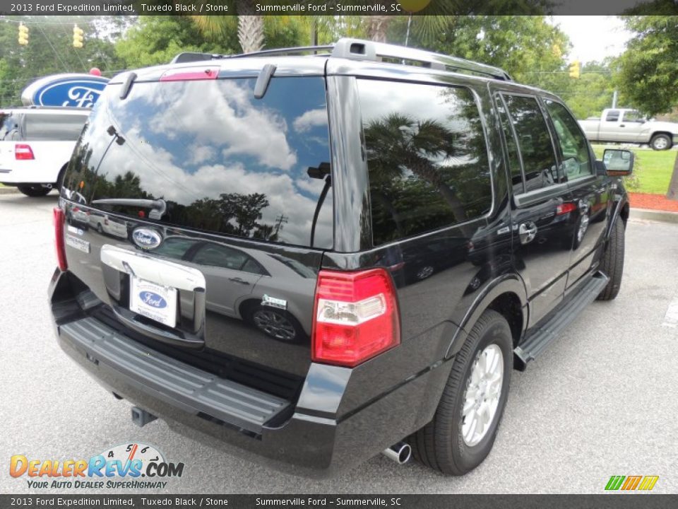 2013 Ford Expedition Limited Tuxedo Black / Stone Photo #16