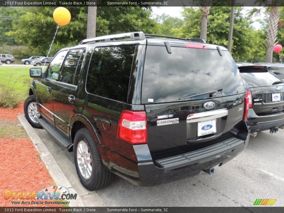 2013 Ford Expedition Limited Tuxedo Black / Stone Photo #19