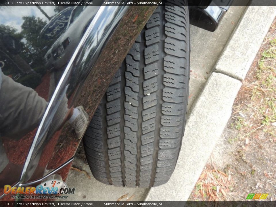 2013 Ford Expedition Limited Tuxedo Black / Stone Photo #21