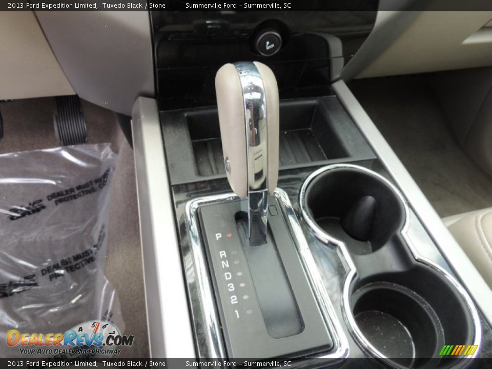 2013 Ford Expedition Limited Tuxedo Black / Stone Photo #23