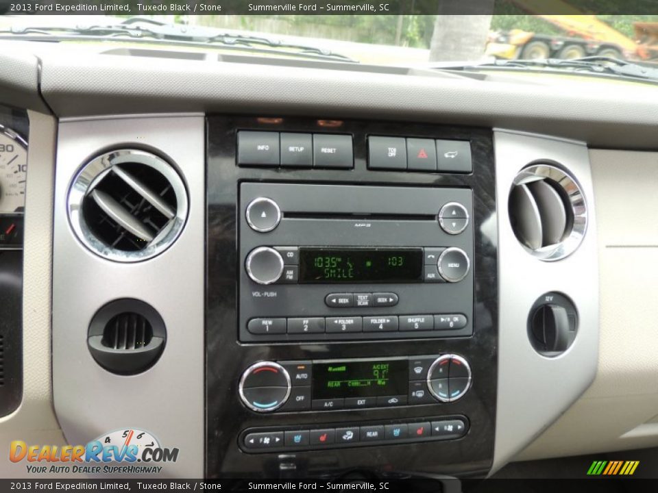 2013 Ford Expedition Limited Tuxedo Black / Stone Photo #24
