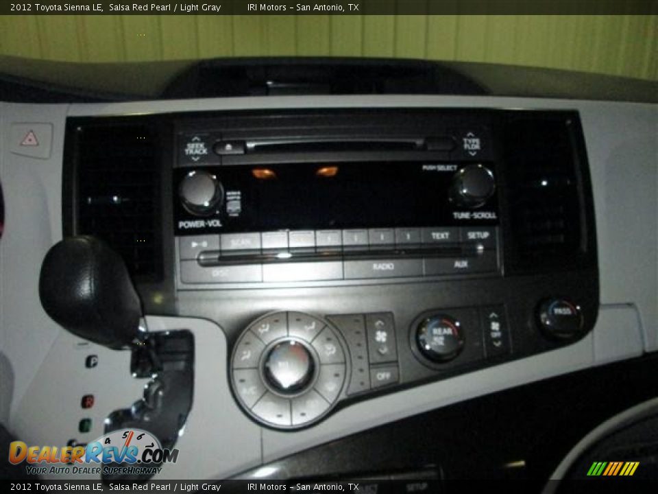 2012 Toyota Sienna LE Salsa Red Pearl / Light Gray Photo #14