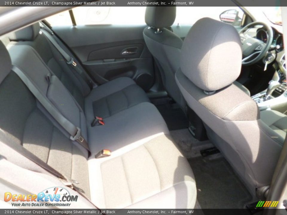 2014 Chevrolet Cruze LT Champagne Silver Metallic / Jet Black Photo #12