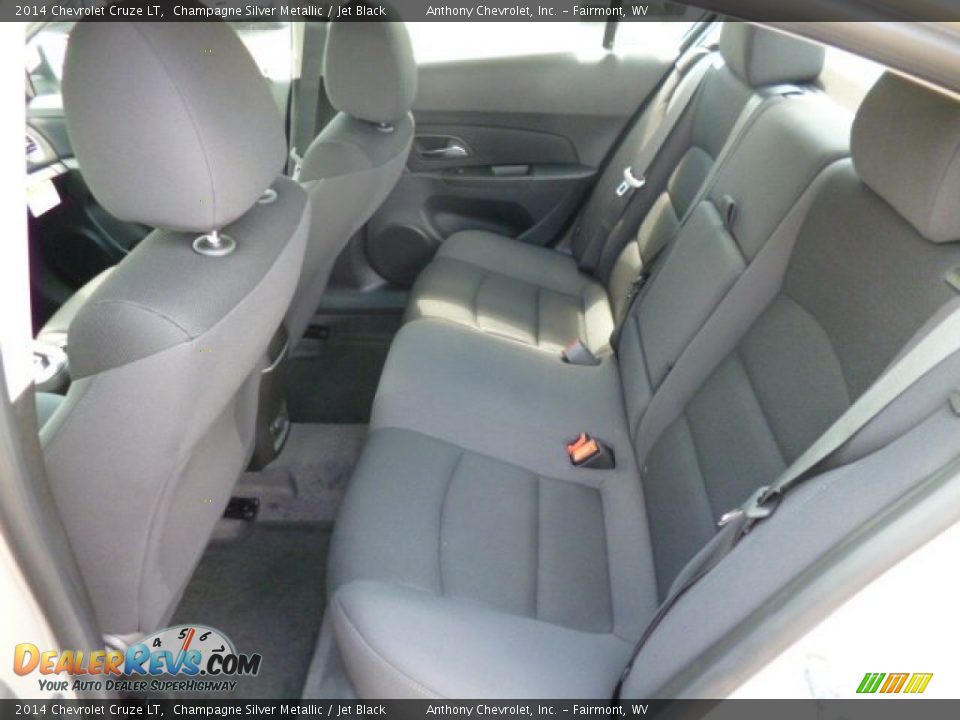 2014 Chevrolet Cruze LT Champagne Silver Metallic / Jet Black Photo #13