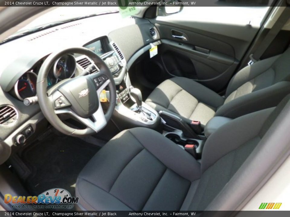 Jet Black Interior - 2014 Chevrolet Cruze LT Photo #16