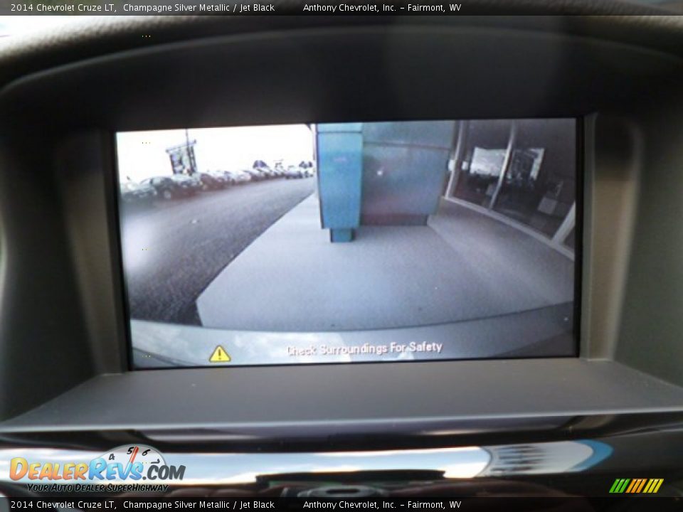 2014 Chevrolet Cruze LT Champagne Silver Metallic / Jet Black Photo #19