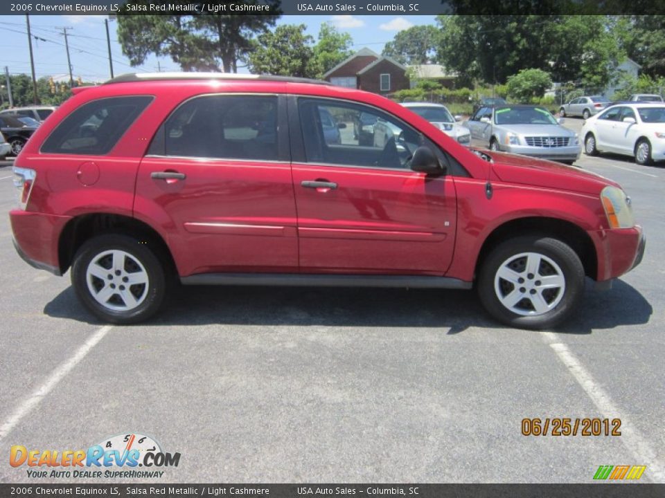 2006 Chevrolet Equinox LS Salsa Red Metallic / Light Cashmere Photo #3