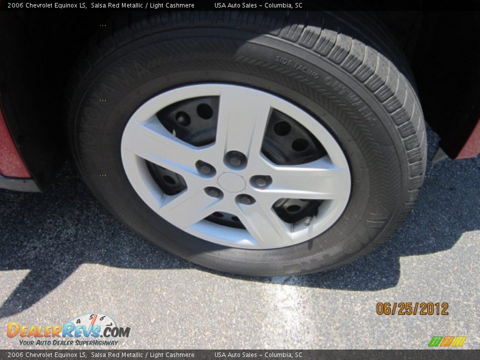2006 Chevrolet Equinox LS Salsa Red Metallic / Light Cashmere Photo #4