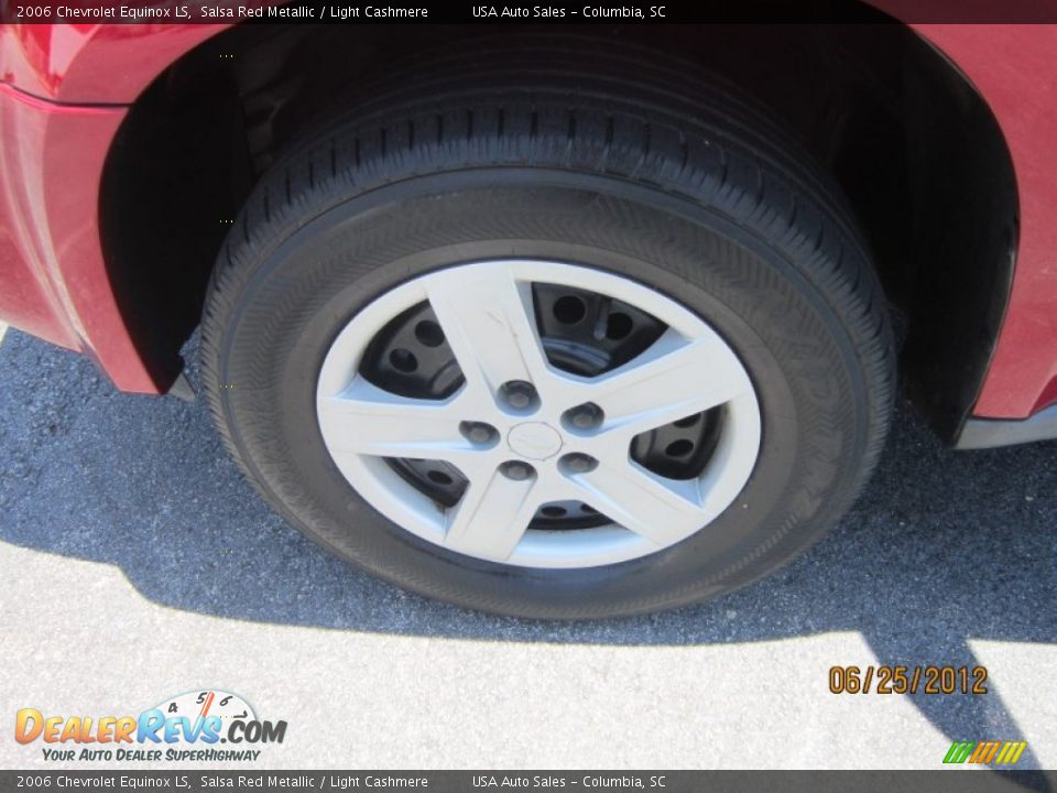 2006 Chevrolet Equinox LS Salsa Red Metallic / Light Cashmere Photo #9