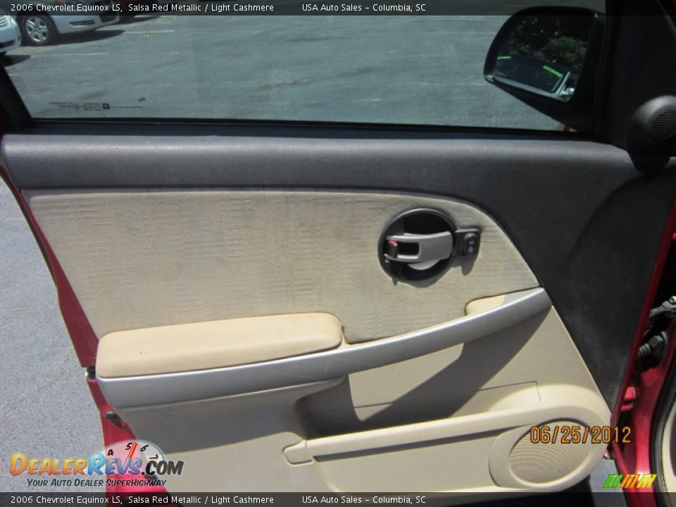 2006 Chevrolet Equinox LS Salsa Red Metallic / Light Cashmere Photo #10