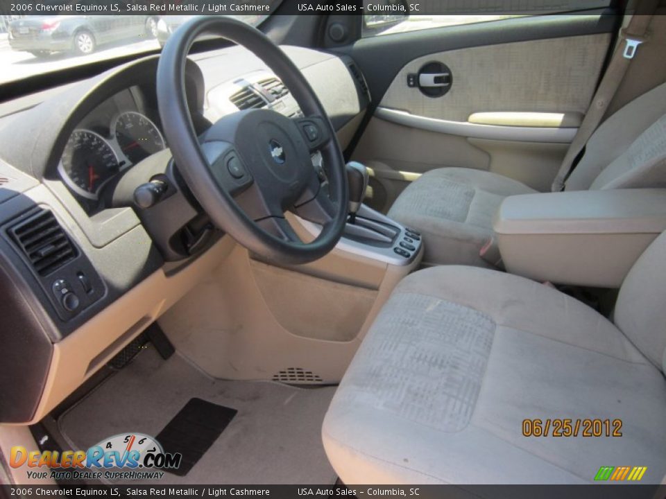 2006 Chevrolet Equinox LS Salsa Red Metallic / Light Cashmere Photo #11