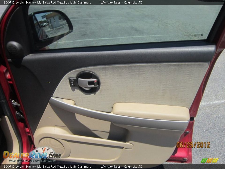 2006 Chevrolet Equinox LS Salsa Red Metallic / Light Cashmere Photo #15