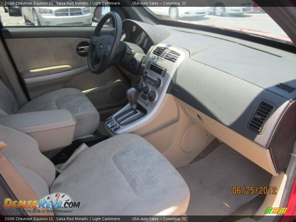 2006 Chevrolet Equinox LS Salsa Red Metallic / Light Cashmere Photo #16