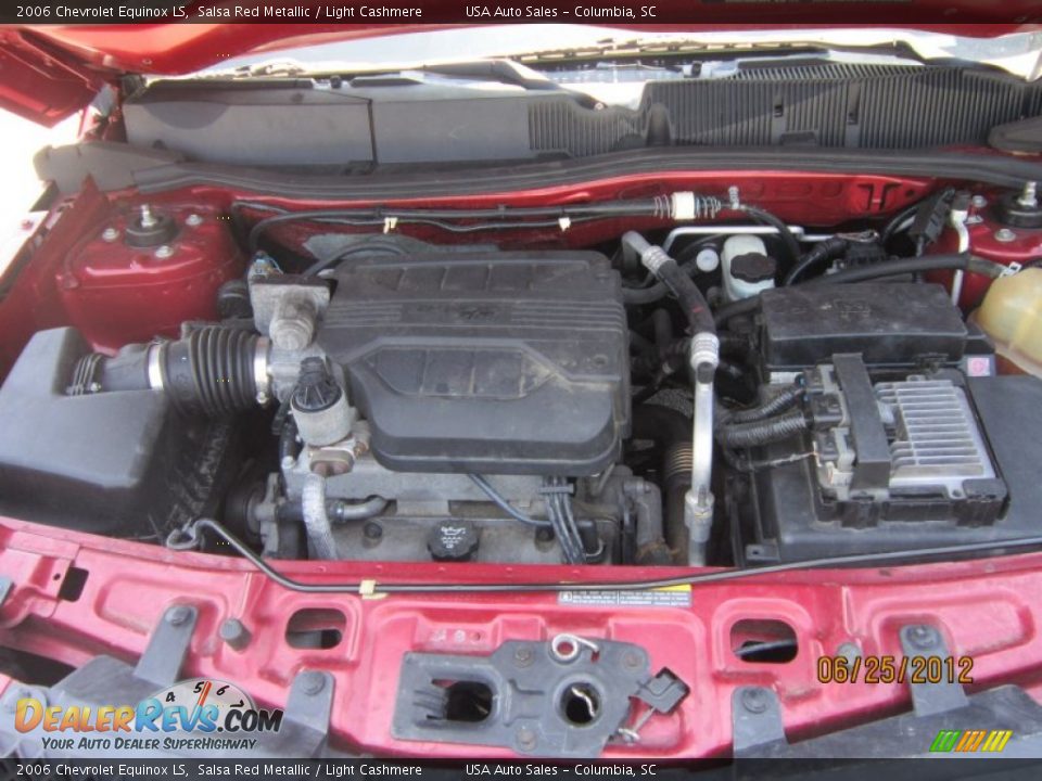 2006 Chevrolet Equinox LS Salsa Red Metallic / Light Cashmere Photo #27